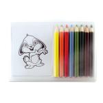 RECREATION Wooden pencil colouring set Multicolor