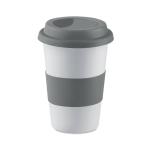 TRIBECA Ceramic mug w/ lid and sleeve Convoy grey