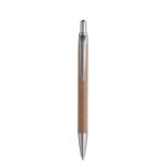 PUSHTON Carton barrel ball pen Flat silver