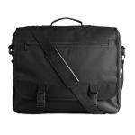 FLAPA 600D polyester document bag Black