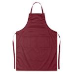 FITTED KITAB Küchenschürze Bordeaux