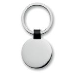 ROUNDY Round shaped key ring Black
