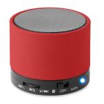 ROUND BASS Round wireless speaker Red