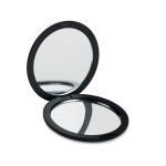 STUNNING Double sided compact mirror Black
