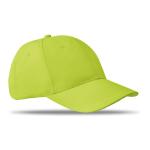 BASIE 6 panels baseball cap Lime