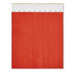  TYVEK One sheet of 10 wristbands Red