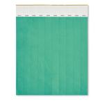  TYVEK One sheet of 10 wristbands Turqoise