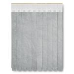  TYVEK One sheet of 10 wristbands Silver