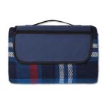 CENTRAL PARK Acrylic picnic blanket Aztec blue