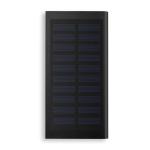 SOLAR POWERFLAT Solar power bank 8000 mAh Black