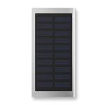 SOLAR POWERFLAT Solar power bank 8000 mAh Flat silver