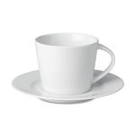 PARIS Cappuccino cup and saucer White