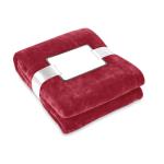 DAVOS Blanket flannel Burgundy