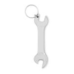 WRENCHY Bottle opener in wrench shape Silver