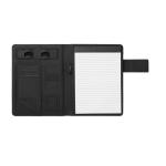 POWERNOTY DIN A5 Portfolio & Powerbank Schwarz