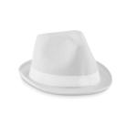WOOGIE Coloured polyester hat White