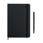 NEILO SET A5 notebook w/stylus 72 lined Black