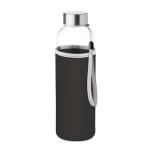 UTAH GLASS Trinkflasche Glas 500 ml Schwarz