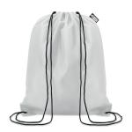SHOOPPET 190T RPET drawstring bag White
