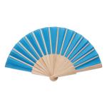 FANNY WOOD Manual hand fan wood Bright royal