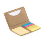 FOLDNOTE Card holder with memo set Fawn