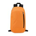 TIRANA Backpack with front pocket Orange
