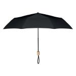 TRALEE Faltbarer Regenschirm Schwarz