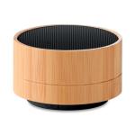 SOUND BAMBOO Runder wireless Lautsprecher 