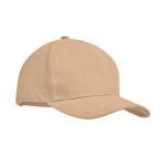 TEKAPO Baseball cap 6 panels 270g/m² Beige
