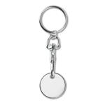 TOKENRING Key ring token (€uro token) White