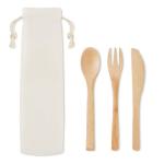 SETBOO Bamboo cutlery set Fawn