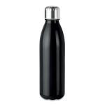 ASPEN GLASS Glass drinking bottle 650ml Black