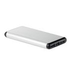 SIUR POWER 10.000 mAh Powerbank Silber matt