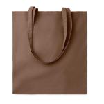 COTTONEL COLOUR++ 180gr/m² cotton shopping bag Brown