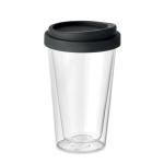 BIELO TUMBLER Borosilikat Trinkglas 350ml Schwarz