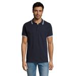 PASADENA MEN PASADENA HERREN POLO 200, Französische Marine, Weiß Französische Marine, Weiß | L