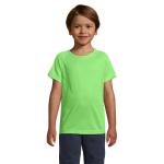 SPORTY KIDS T-SHIRT SPORT, neon green Neon green | XL