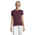 REGENT WOMEN T-SHIRT 150, burgundy Burgundy | L