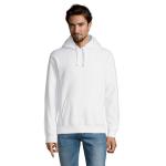 SPENCER HOODED SWEAT 280, white White | XS