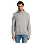 SPENCER HOODED SWEAT 280, Grey melange Grey melange | XS