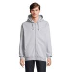 CARTER Full Zip Hoodie, Grey melange Grey melange | XXS