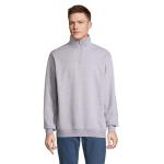 CONRAD Sweater Zip Kragen, Grau Melange Grau Melange | XXS