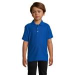 SUMMER II KIDS Polo 170g, königsblau Königsblau | L