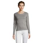 MAJESTIC DAMENT-SHIRT 150g, grau Grau | L