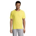 SPORTY MEN T-Shirt, lemon yellow Lemon yellow | XXS