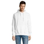 SLAM Unisex Hooded Sweater, white White | XS