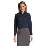 EDEN STRETCH WOMEN SHIRT, dark blue Dark blue | XS