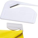 Paper knife with metal blade White