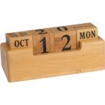 Everlasting bamboo desk calendar Fawn