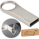 USB Stick aus Metall 4GB Grau